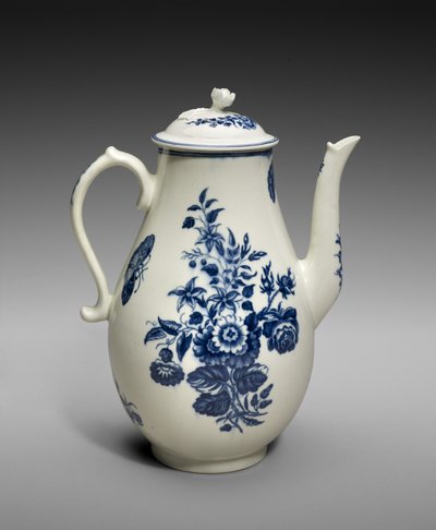 Coffeepot, c. 1770-1783 by Worcester Porcelain Manufactory Worcester Porcelain Manufactory